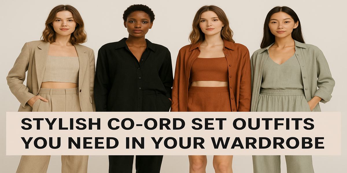Top 7 Stylish Co-Ord Sets Outfits Every Woman Should Own – Now & Her