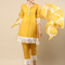 Yellow Cotton Silk Kurta Set