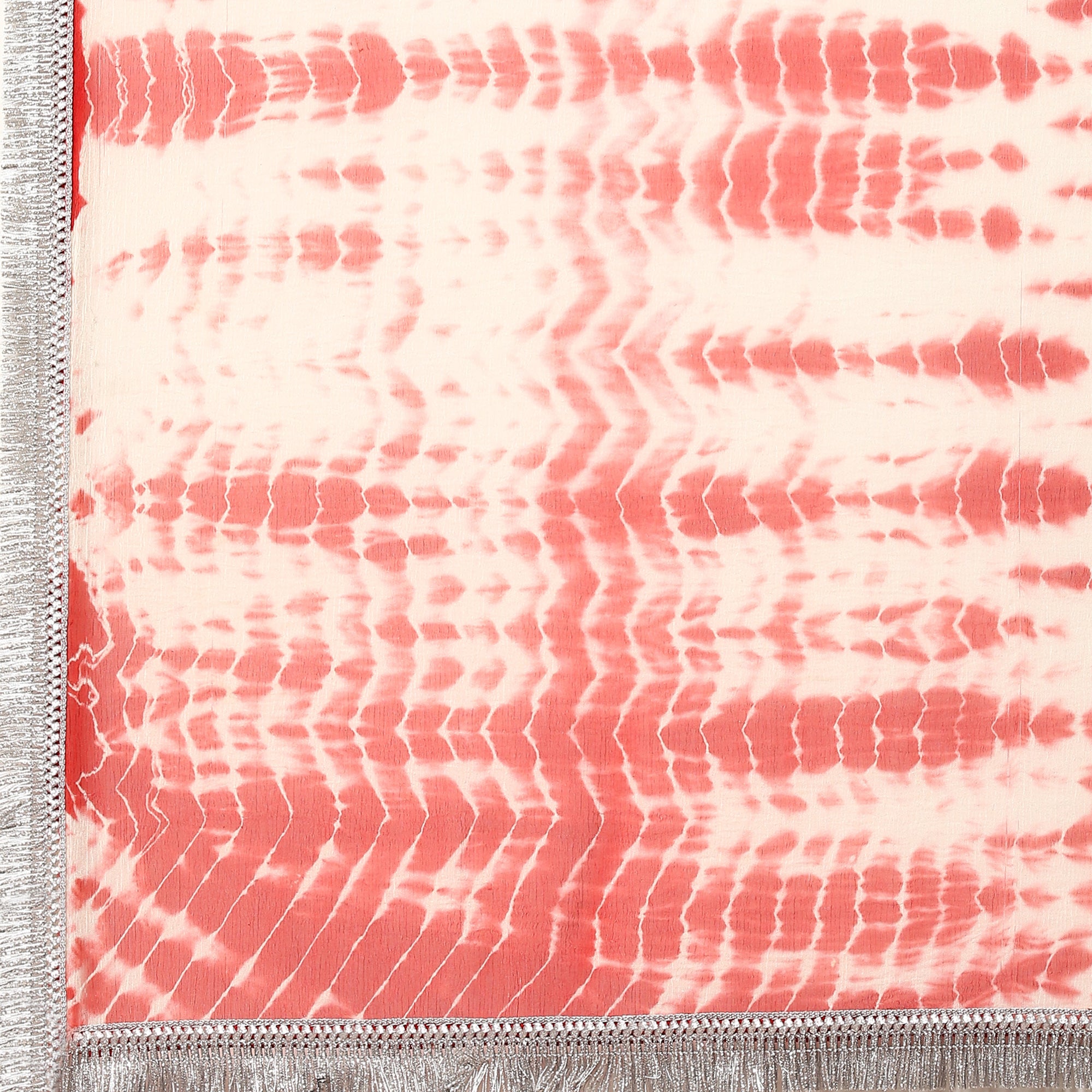 Red Zari Work Cotton Silk Suit Set