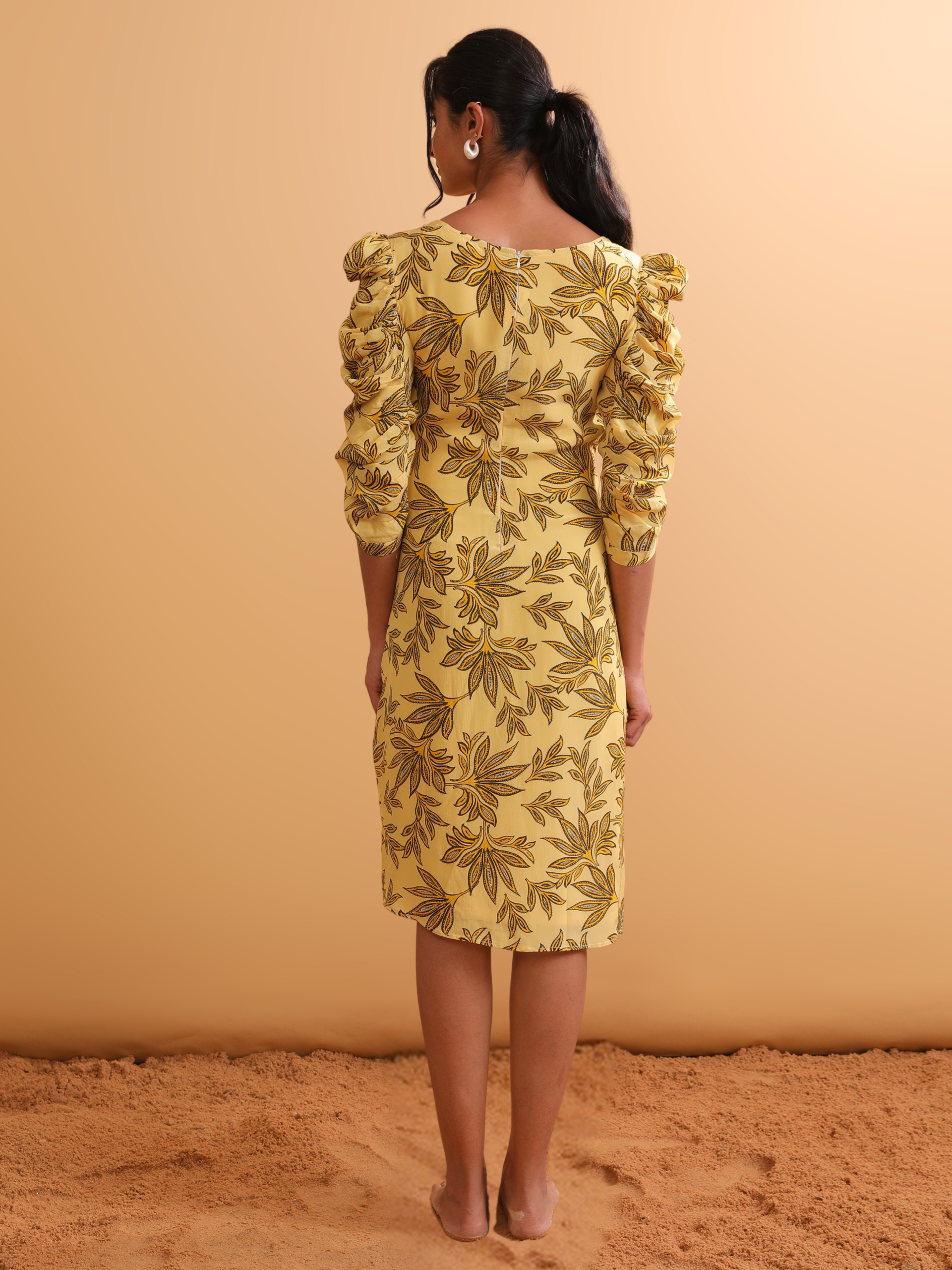 Reeva Viscose Crepe Dress