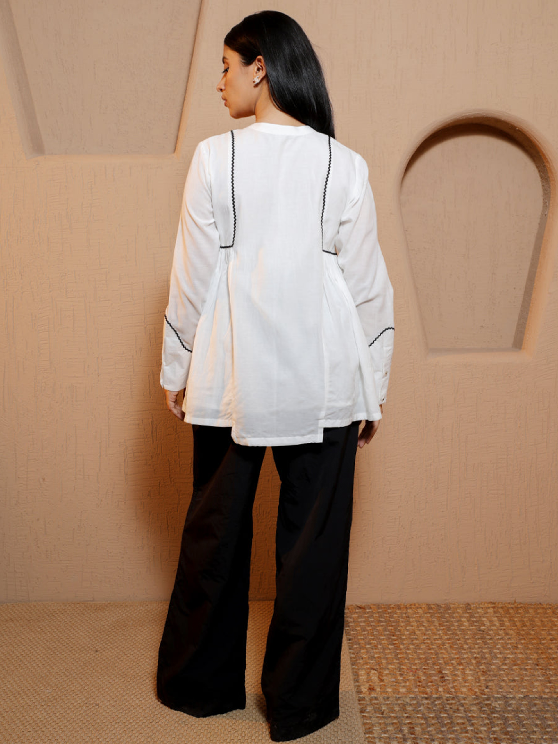 Combo -  Cotton Viscose Top + Muslin Co-Ord Set