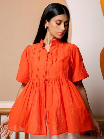 Cotton Viscose Aether Top