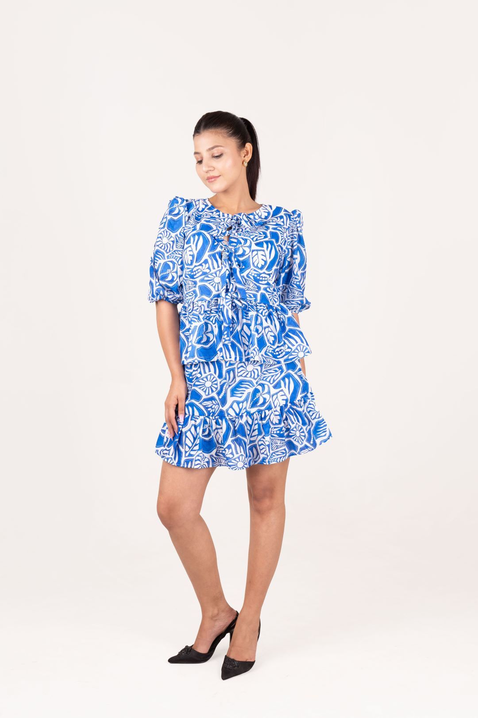 Cotton Printed Skirt