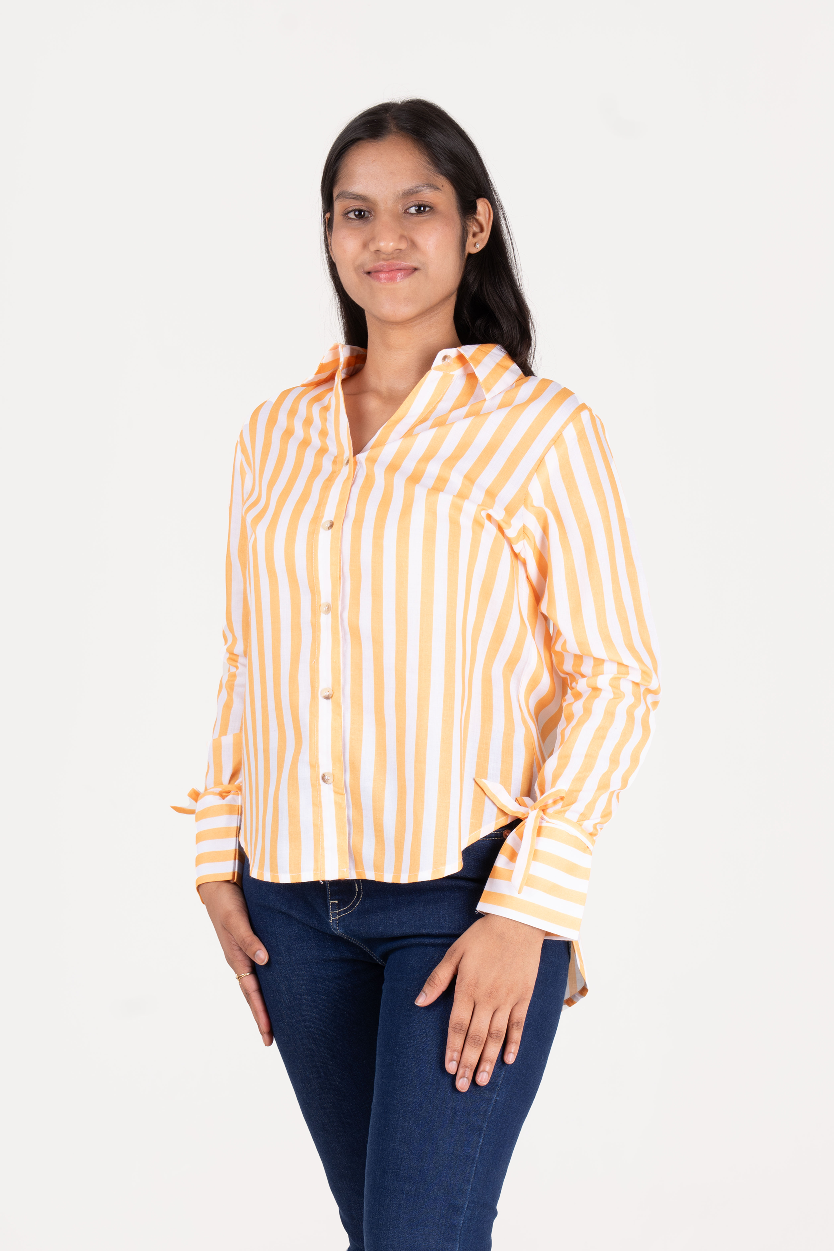 Printed Shirt With Tassel