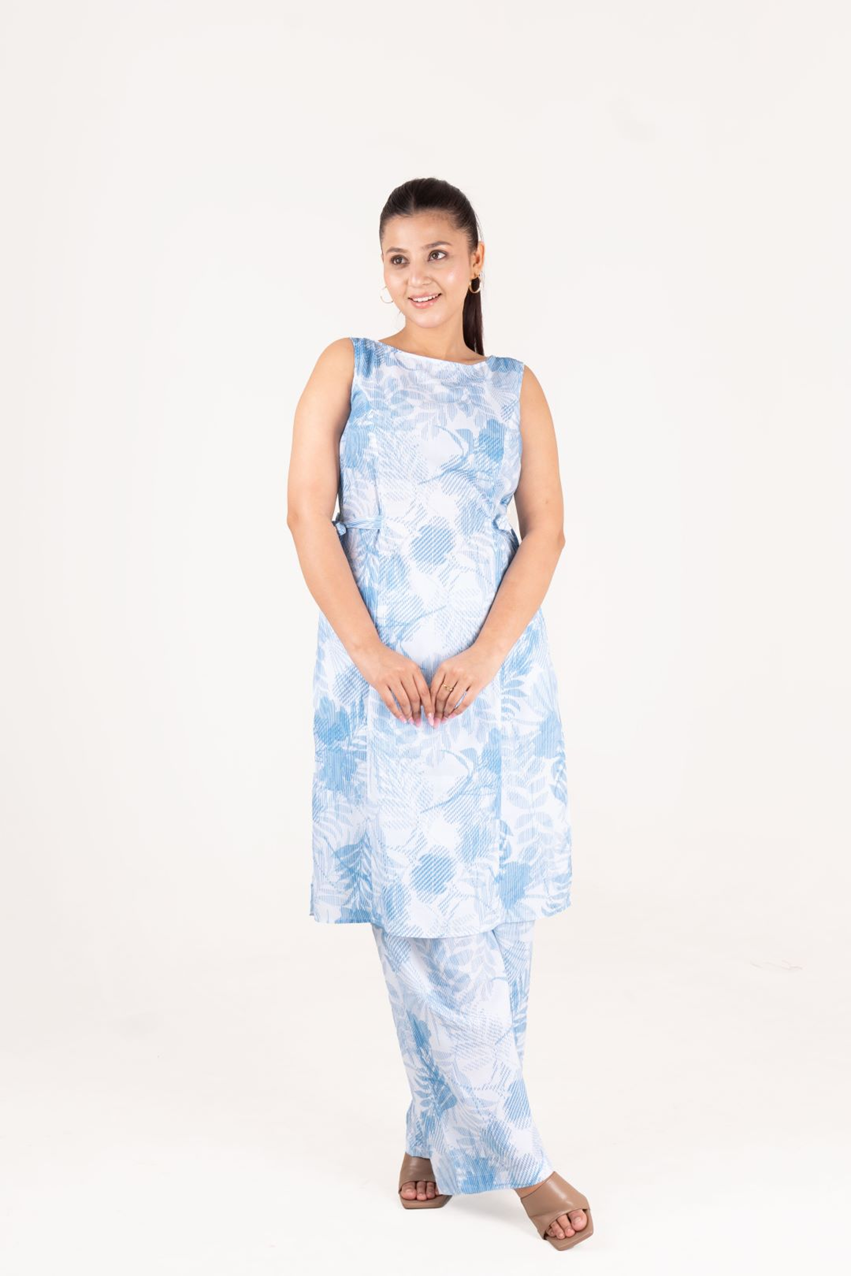 Printed Kurta & Bottom Dress