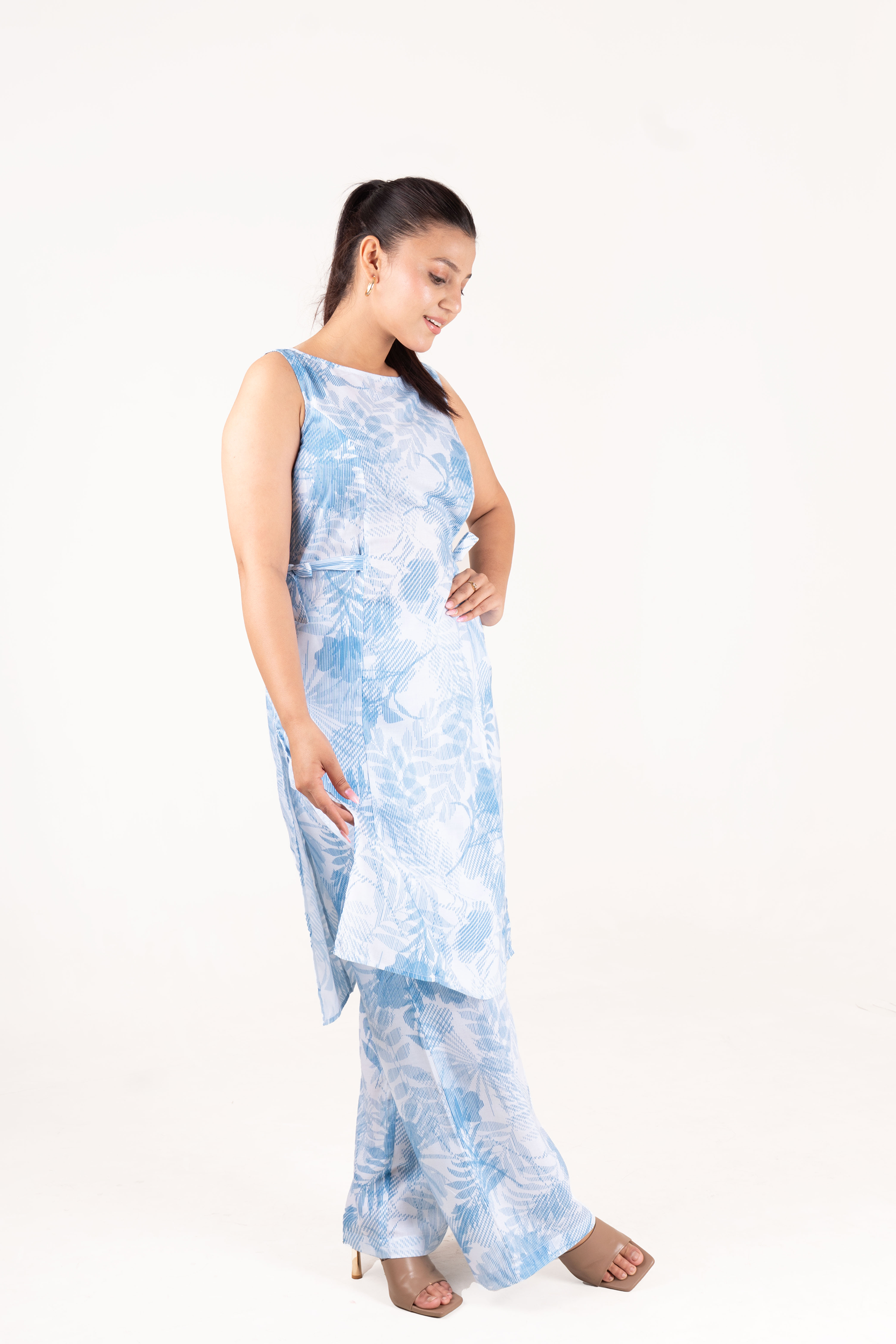 Printed Kurta & Bottom Dress