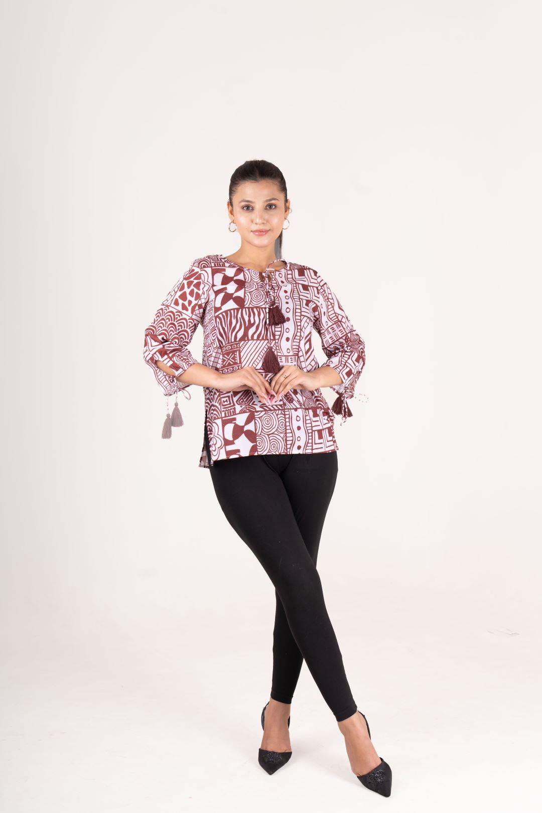 Printed Short Kurti