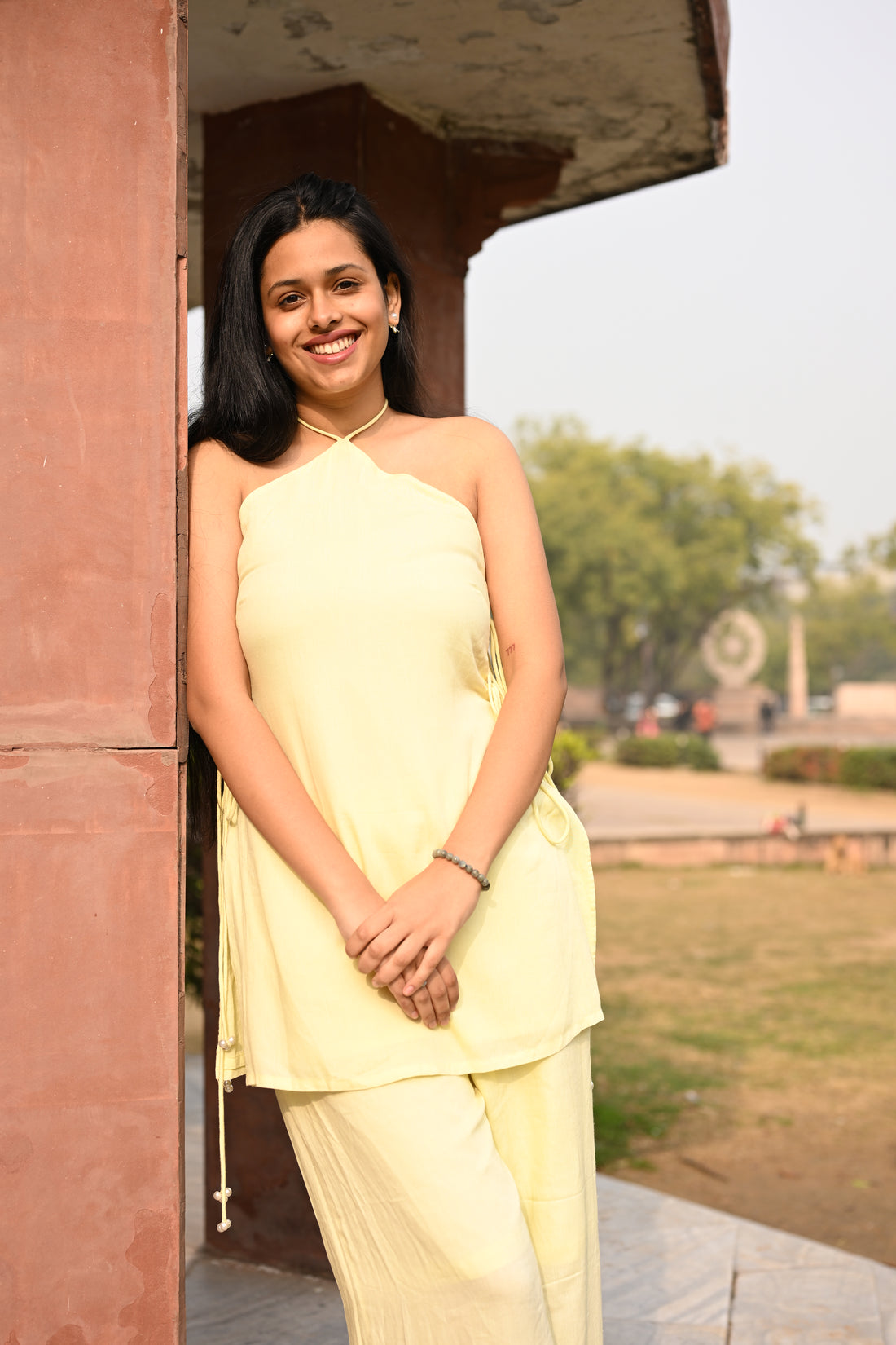 Yellow Muse Coord Set