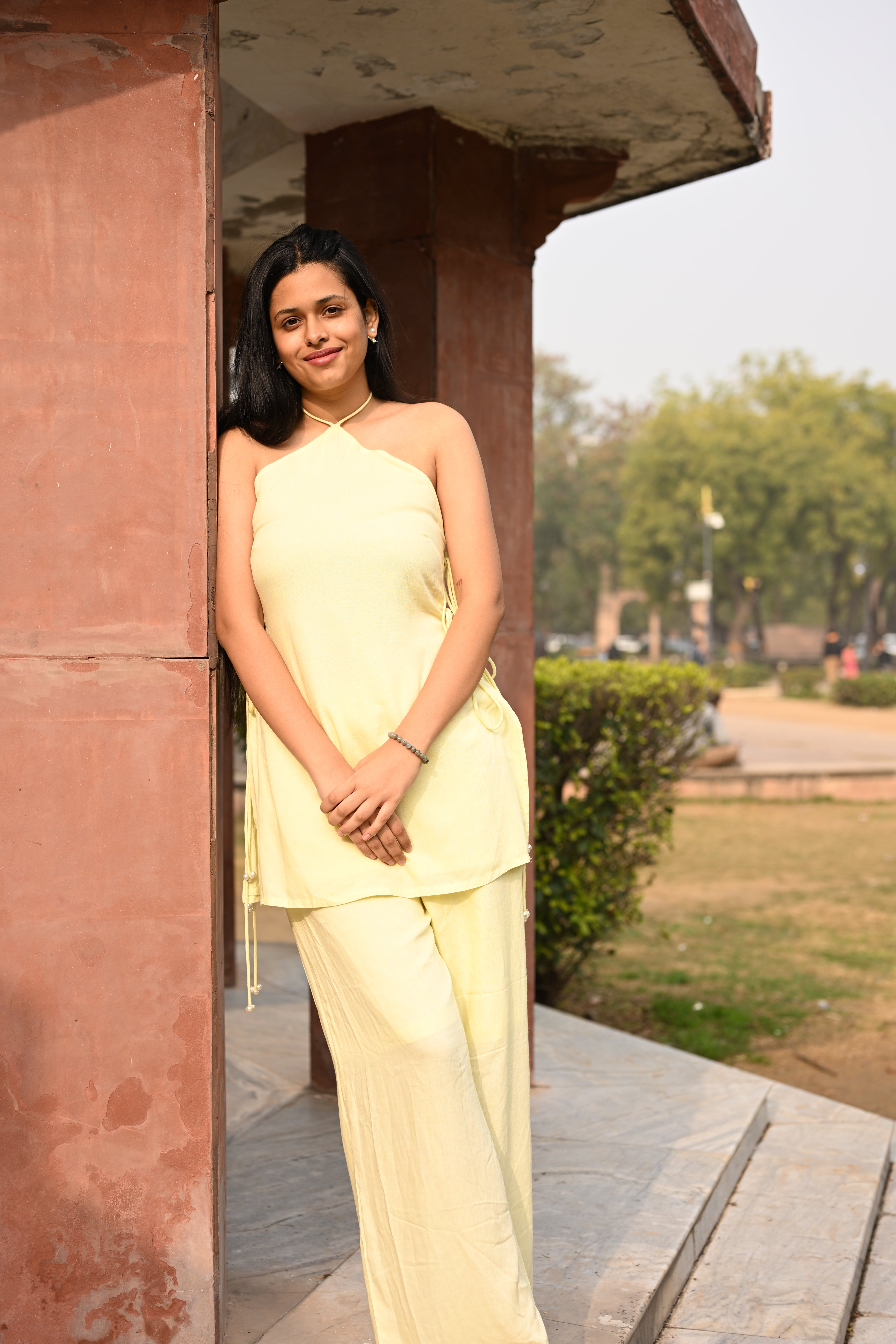 Yellow Muse Coord Set