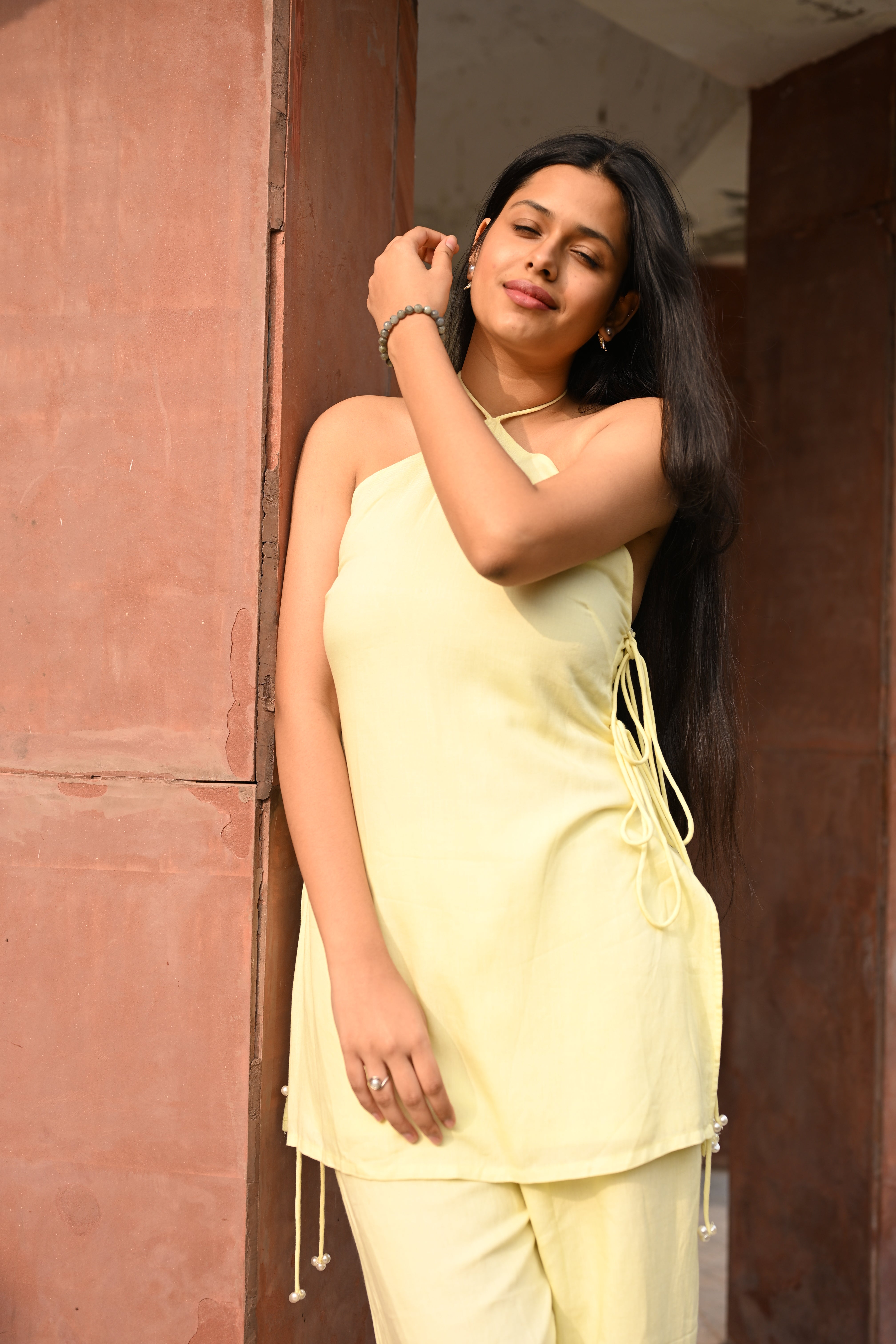 Yellow Muse Coord Set