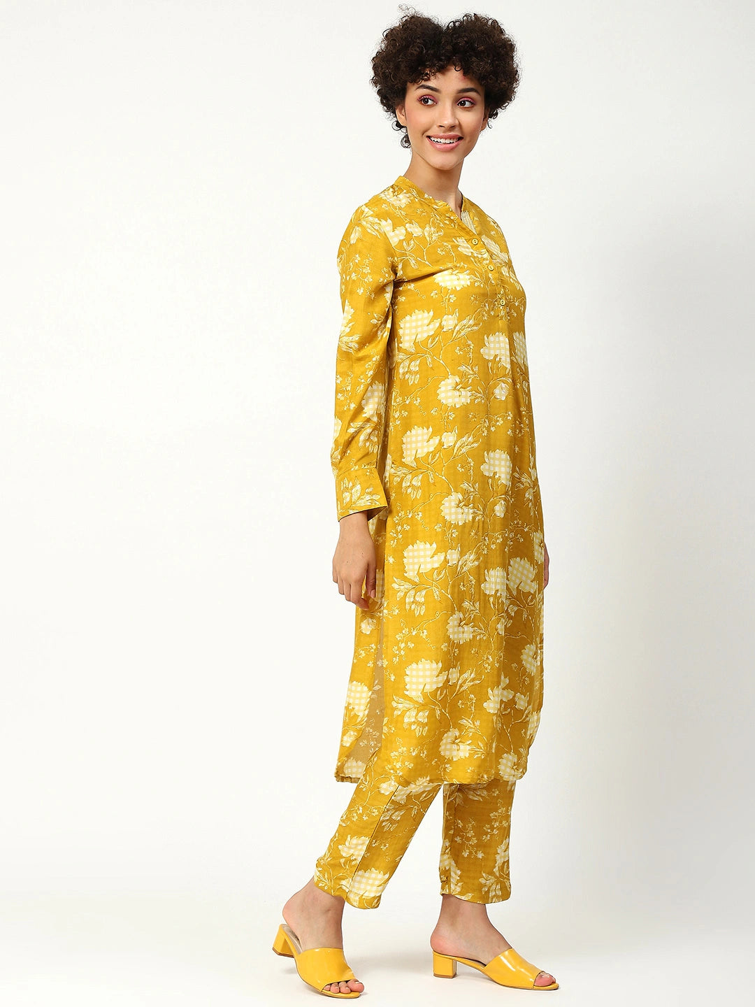 Muslin Printed Kurta Set
