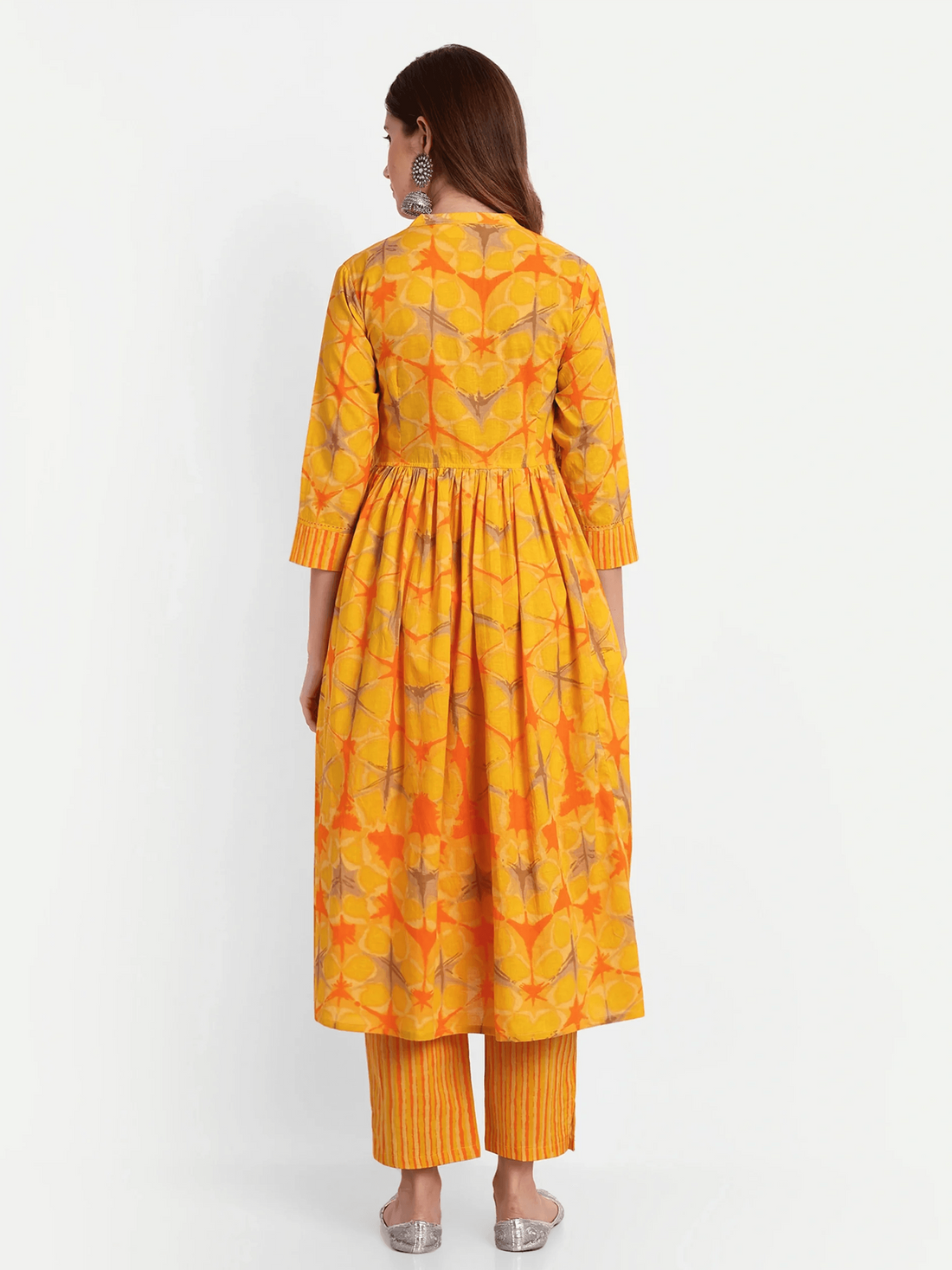 Block Print Kurti With Trouser