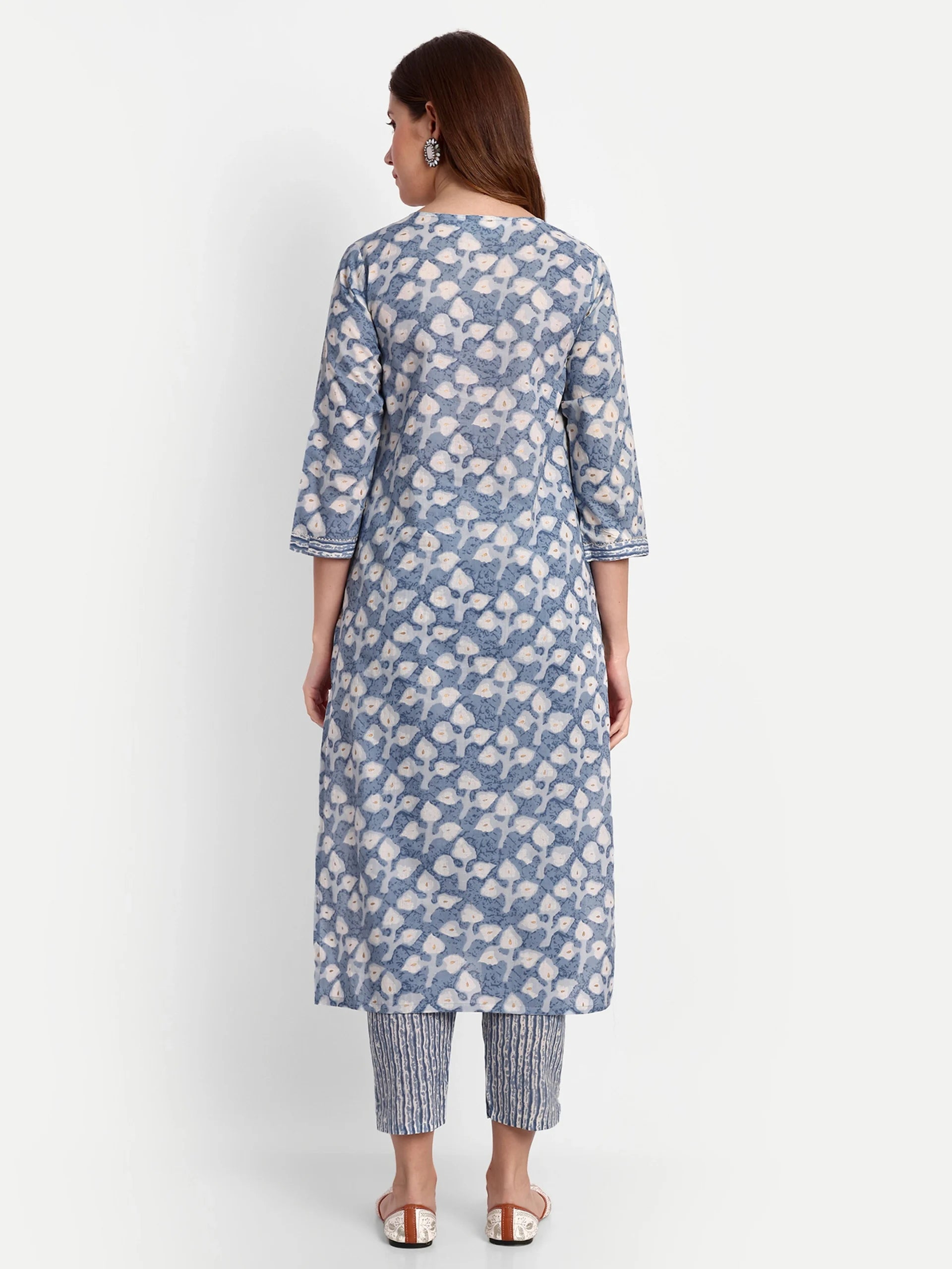 Pure Cotton Printed Kurta Set