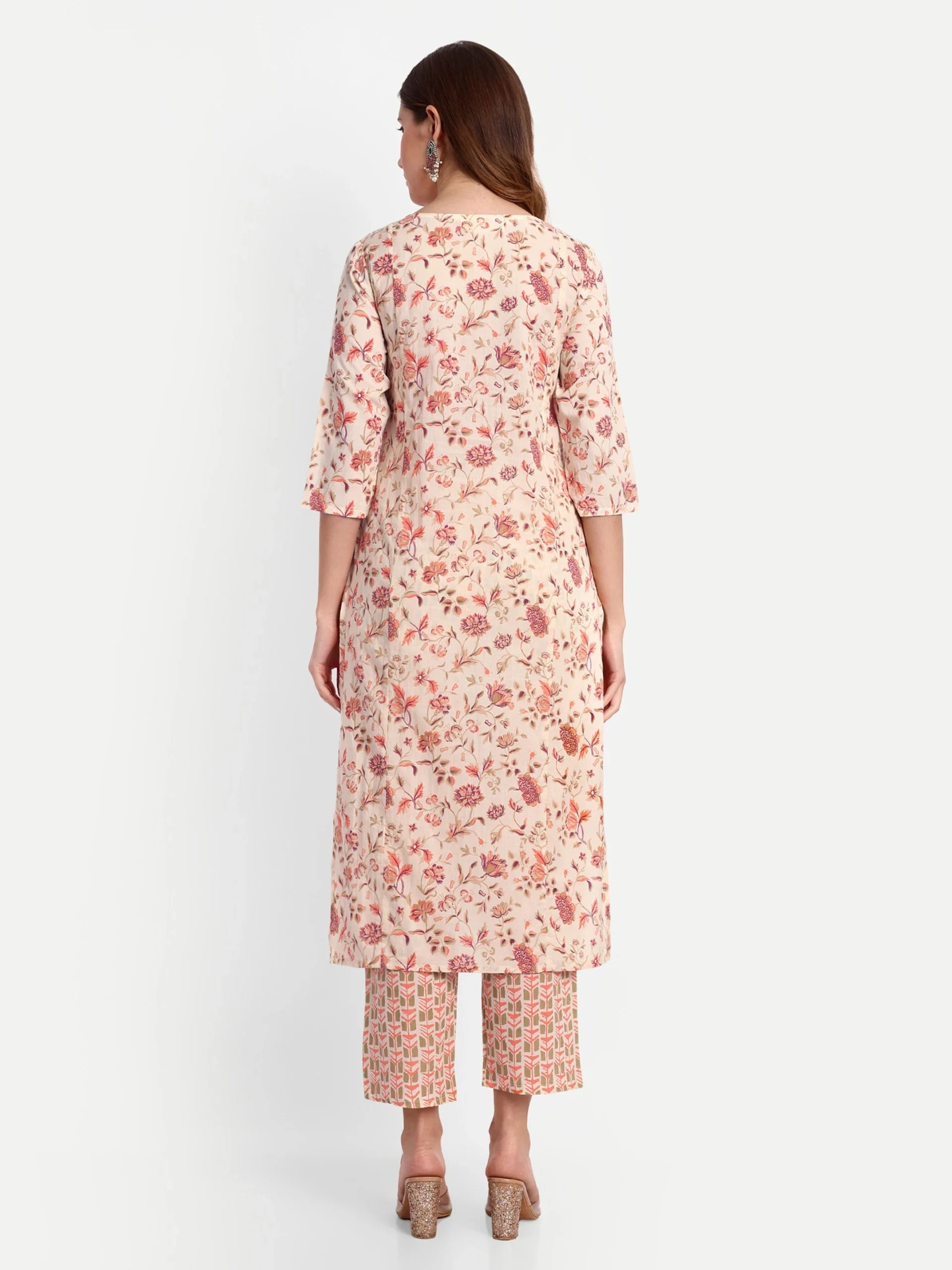 Pure Cotton Printed Kurta Set