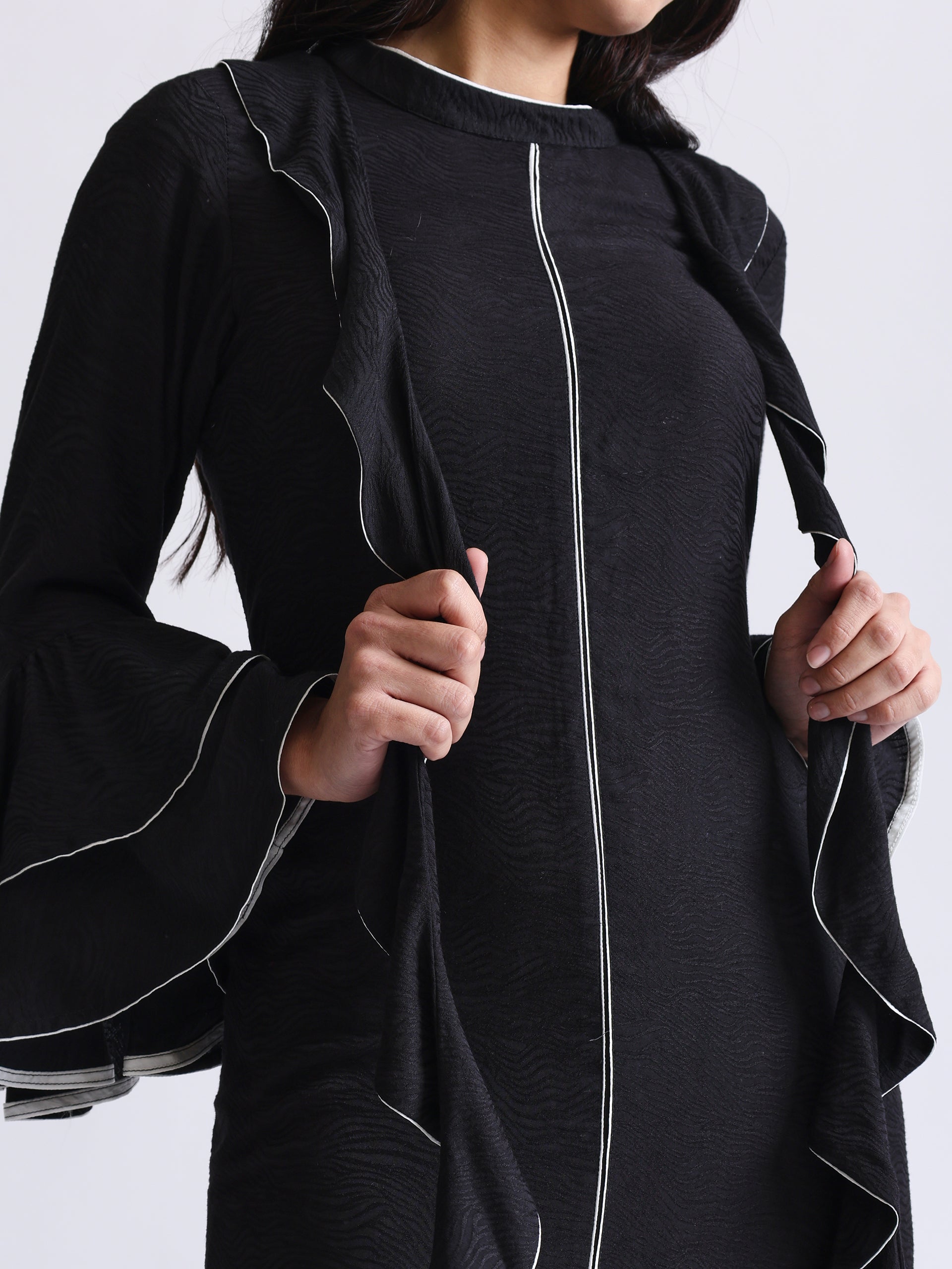 Cotton Ruffled Dress