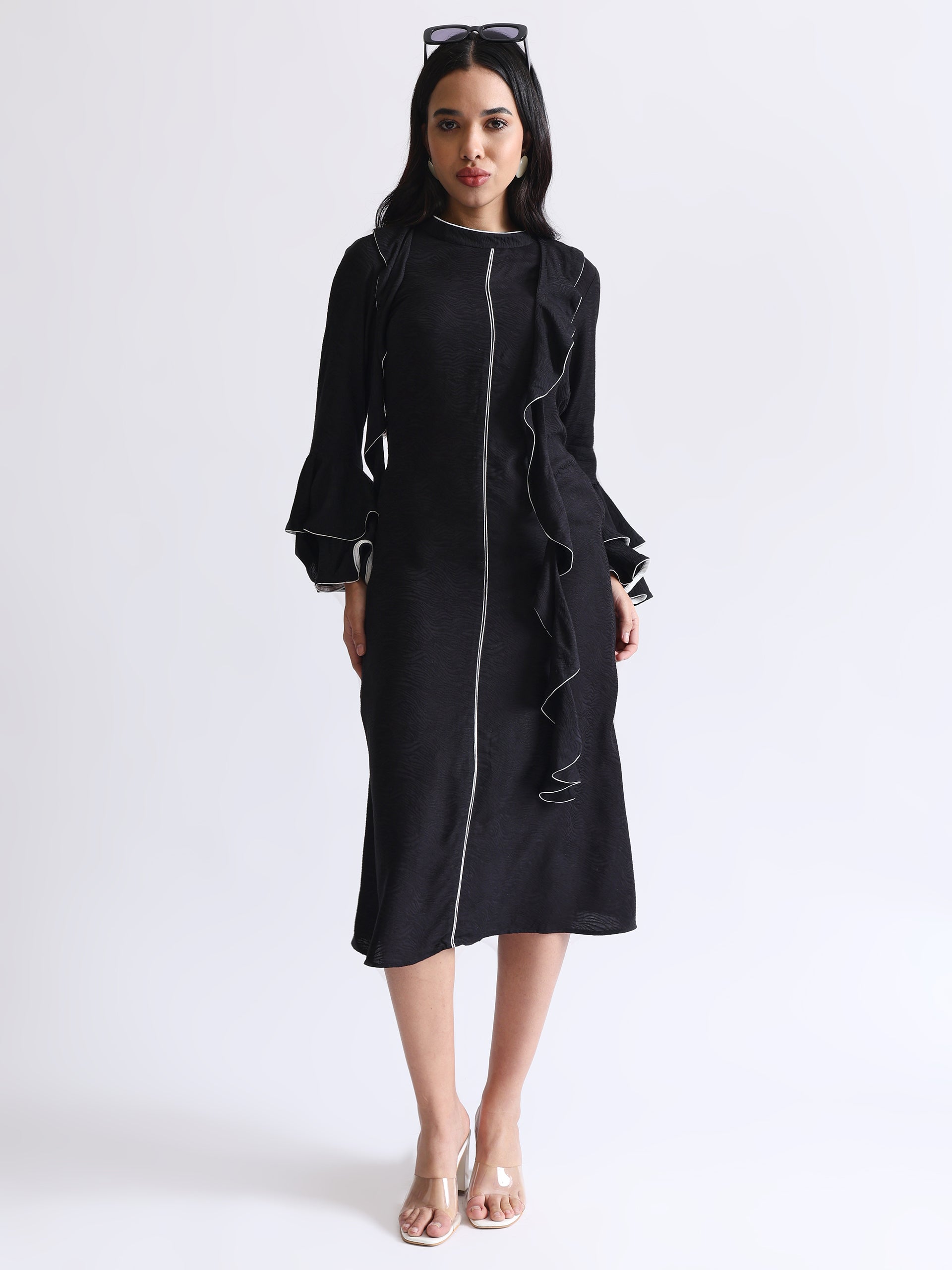 Cotton Ruffled Dress